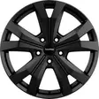 Bullet Matt Black 8x18 5/120 ET50 60° - Alumiinivanteet - 360968 - 1