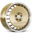 R50 Aero Gold polished 8x18 5/112 ET45 CB76.0 60° - Alumiinivanteet - 361008 - 1