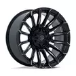 FC889 BLADE GLOSS BLACK MILLED 10x22 8/180 ET-18 CB124.2 60° - Alumiinivanteet - 374178 - 1