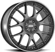 BBS CH-RII Satin Titan 10x22 5/130 ET33 CB84.1 R14 - Alumiinivanteet - 306038 - 2
