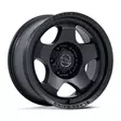 BR031 SOL MATTE BLACK 8x17 6/139,7 ET20 CB106.1 60° - Alumiinivanteet - 371248 - 1