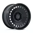 BR036 BASIN MATTE BLACK 8,5x17 6/139,7 ET25 CB106.1 60° - Alumiinivanteet - 368628 - 1