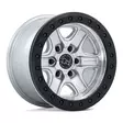 BR200 ECHO TRAIL LOCK BEADLOCK HYPER SILVER W/ MAC 8,5x17 6/135 ET25 CB87.1 60° - Alumiinivanteet - 368688 - 1