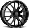 OXGIN Hugo Black Lip Pol 9x19 5/112 ET25 CB66.7 60° - Alumiinivanteet - 316198 - 2