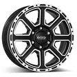 DOTZ Kalahari dark 8x18 6/139,7 ET34 CB100,1 60° - Alumiinivanteet - 304108 - 1