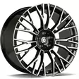 Fame Black Front Polished 9x20 5/112 ET30 CB66.6 60° - Alumiinivanteet - 363178 - 1