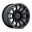 FC910 FOXHOUND GLOSS BLACK DARK TINTED CLEAR 9x20 6/139,7 ET1 CB106.1 60° - Alumiinivanteet - 372138 - 1