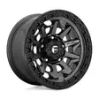 Fuel Covert D716 Matte Gun Metal w/ Black Bead Ring 9x18 6/139,7 ET20 CB106,1 - Alumiinivanteet - 345958 - 1
