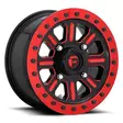 GLOSS BLACK RED TINTED CLEAR 7x22 4/137 ET13 CB110,2 60° - Alumiinivanteet - 360008 - 1