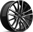 GMP Sparta Black Diam 10,5x21 5/114,3 ET43 CB67.1 60° - Alumiinivanteet - 307278 - 2