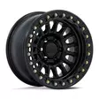 KM239 IMPACT BEADLOCK MATTE BLACK 9x17 6/135 ET1 CB87.1 60° - Alumiinivanteet - 359738 - 1