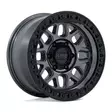 KM549 GRS GLOSS GUNMETAL W/ GLOSS BLACK LIP 9x17 5/150 ET18 CB110.1 60° - Alumiinivanteet - 372738 - 1