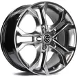Knight Diamond Hyper Black 7,5x16 5/112 ET35 CB66,5 60° - Alumiinivanteet - 313568 - 1