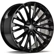 LOOP Black Glossy 9x20 5/112 ET30 CB66.5 60° - Alumiinivanteet - 356498 - 1