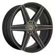 M236 CARINA MATTE MACHINED DOUBLE DARK TINT 10,5x20 5/114,3 ET20 CB66.5 60° - Alumiinivanteet - 366308 - 1