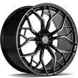 MF.16 Black Glossy 9,5x21 5/112 ET30 CB66.6 60° - Alumiinivanteet - 373008 - 1