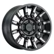MISSION MATTE BLACK W/ MACHINED TINTED SPOKES 9x20 8/165,1 ET6 CB122,4 60° - Alumiinivanteet - 353648 - 1
