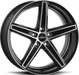 OXIGIN Concave Black full Pol 8,5x18 5/114,3 ET35 CB72.6 60° - Alumiinivanteet - 356038 - 1