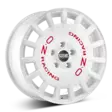 OZ Rally Racing White 7,5x18 5-112 E50 C75,1 - Alumiinivanteet - 8027529129588 - 2