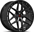 R-SERIES R21 Gloss Black 8x18 5/112 ET45 CB66.6 60° - Alumiinivanteet - 371338 - 1