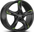 RONAL R62 Green Jet Black 8x19 5/114,3 ET40 CB82,0 60° - Alumiinivanteet - 345168 - 1