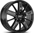 RONAL R67 Red Right Jet Black 8x19 5/108 ET45 CB76,0 60° - Alumiinivanteet - 345408 - 1