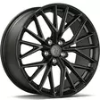 SCF-U Half Black Matt 7,5x17 5/100 ET40 CB73.1 60° - Alumiinivanteet - 348468 - 1