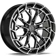 SCF-Z Black Front Polished 9x20 5/112 ET30 CB66.6 60° - Alumiinivanteet - 363498 - 1