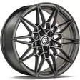 Solid Satin graphite 8x19 5/112 ET28 CB66.6 60° - Alumiinivanteet - 354488 - 1