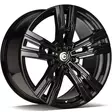 Vampire Black Glossy 8,5x20 5/112 ET25 CB66.6 60° - Alumiinivanteet - 356438 - 1