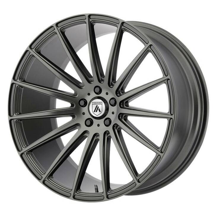 AB14 Matte Graphite 10,5x20 5/120 ET38 CB74,1 60° - Alumiinivanteet - 240988 - 1