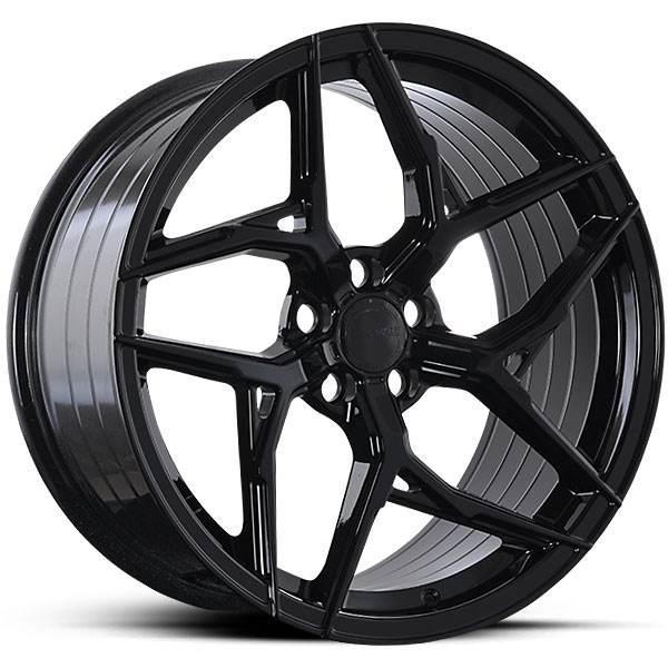 ABS F33 BLACK RIGHT 10x20 5/108 ET38 CB74,1 - Alumiinivanteet - 253068 - 1