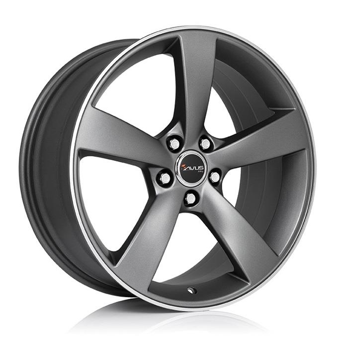 AVUS AF10 Matt Anthr. Pol. 9x20 5/112 ET33 CB66,5 R13 - Alumiinivanteet - 269838 - 1
