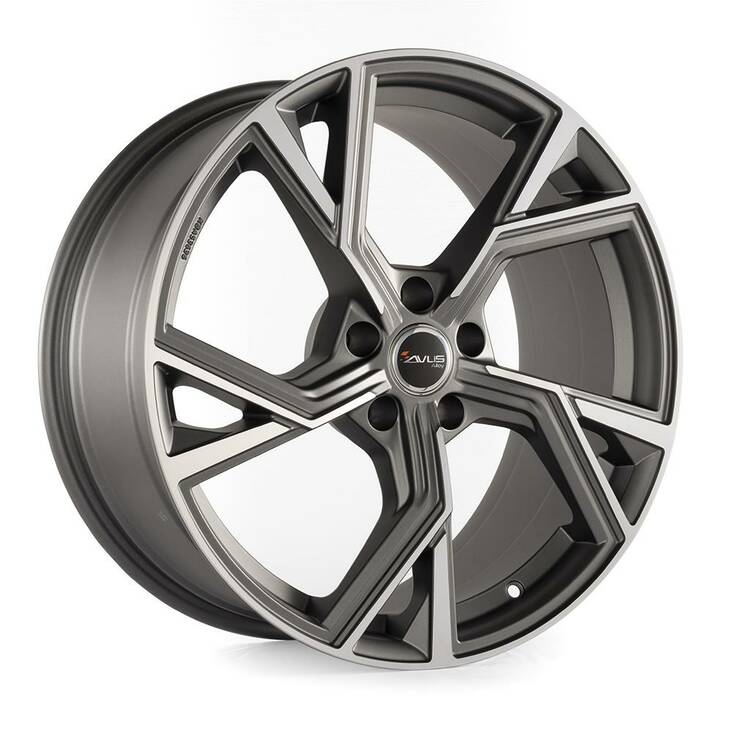 AVUS AF20 Matt Anthr. Pol. 8,5x19 5/112 ET40 CB66,6 BLACK FRIDAY 23 R13 - Alumiinivanteet - 329408 - 1