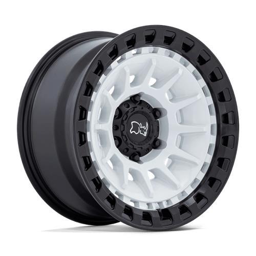 BARRAGE GLOSS WHITE ON MATTE BLACK 9x18 6/139,7 ET0 CB106.1 60° - Alumiinivanteet - 330978 - 1