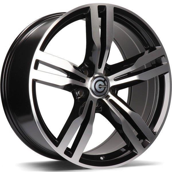 Bastion Black Front Polished 8,5x19 5/112 ET25 CB66.5 60° - Alumiinivanteet - 313628 - 1