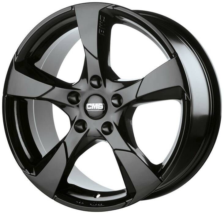 CMS C18 Black Gloss 7,5x17 5/112 ET35 CB66,6 R13 - Alumiinivanteet - 302828 - 1