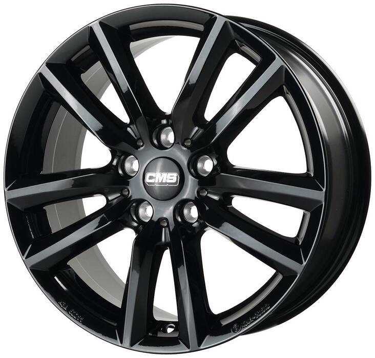CMS C27 Complete Black Gloss 7x17 5/114,3 ET35 CB66,1 60° - Alumiinivanteet - 303418 - 1