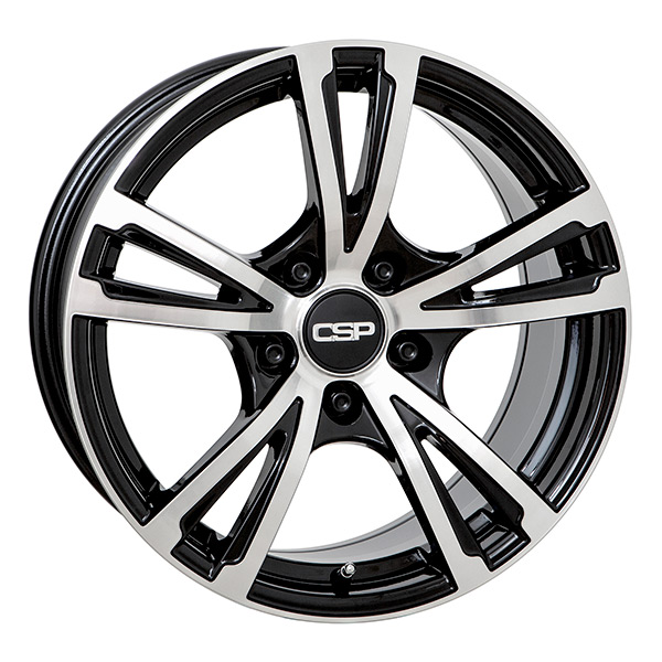 CSP 18 G.Blk/pol 6,5x16 5-112 E22 C66,5 60 - Alumiinivanteet - 7332818096108 - 1