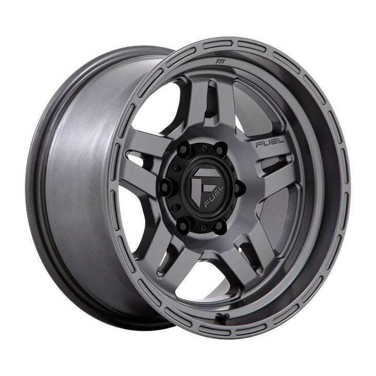 D801 OXIDE MATTE GUNMETAL 9x18 5/127 ET-12 CB71,5 60° - Alumiinivanteet - 326288 - 1