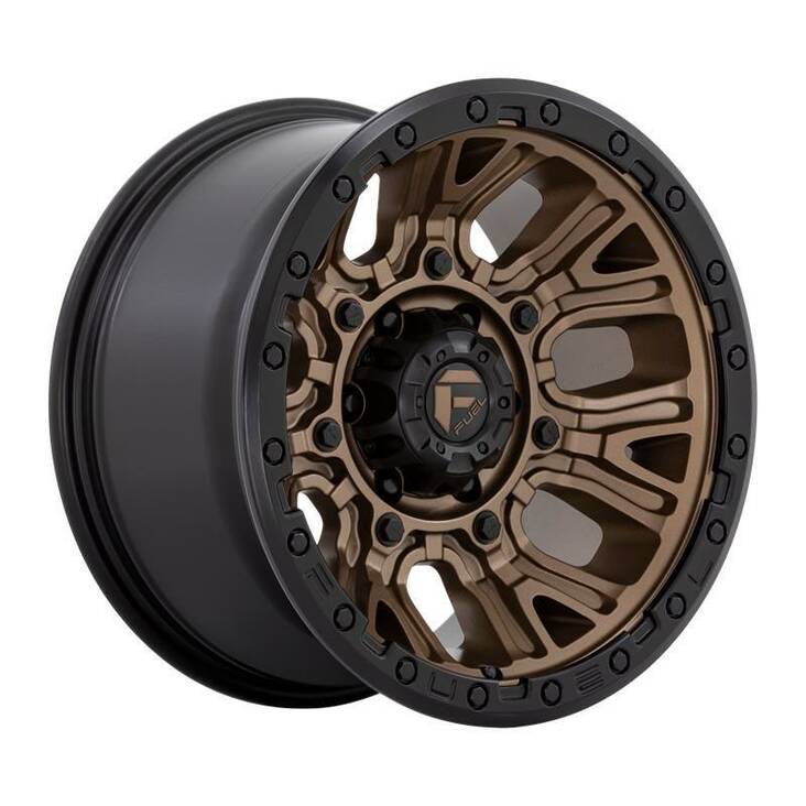 D826 TRACTION MATTE BRONZE W/ BLACK RING 9x20 8/170 ET1 CB125,1 60° - Alumiinivanteet - 331148 - 1