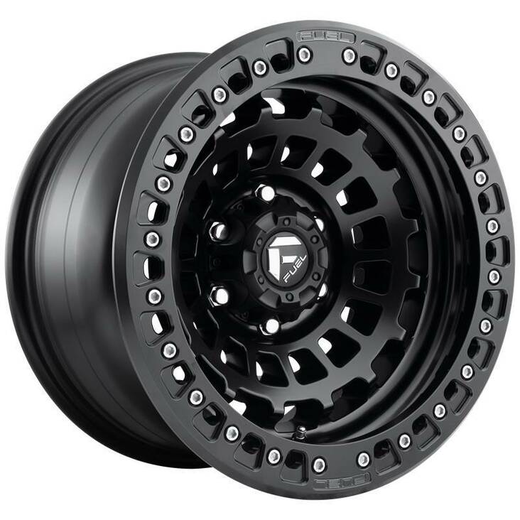 FC101 MATTE BLACK 9x17 5/127 ET-15 CB71,5 60° - Alumiinivanteet - 248498 - 1