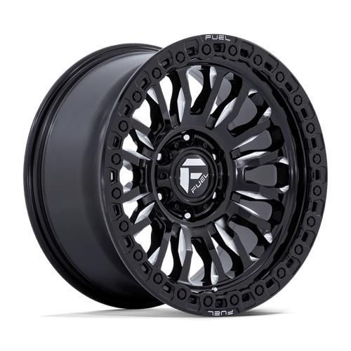 FC857 RINCON GLOSS BLACK MILLED 9x18 6x139,7 ET1 CB106.1 60° 1133 kg - Alumiinivanteet - 328848 - 1