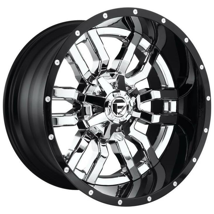 FT270 CHROME PLATED GLOSS BLACK LIP 10x20 6/135/139,7 ET-18 CB106,3 60° - Alumiinivanteet - 297258 - 1