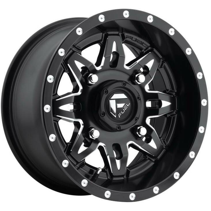 FV567 GLOSS BLACK MILLED 7x15 4/156 ET13 CB132.0 60° - Alumiinivanteet - 243048 - 1