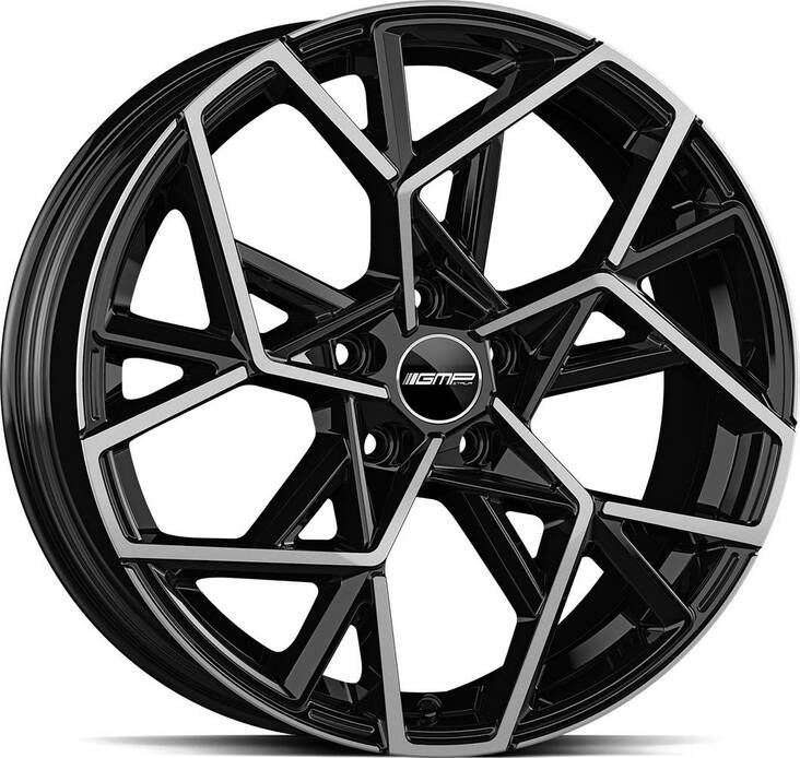 GMP Cartesio Black Diam 9x20 5/112 ET30 CB66.5 R14 - Alumiinivanteet - 335038 - 1