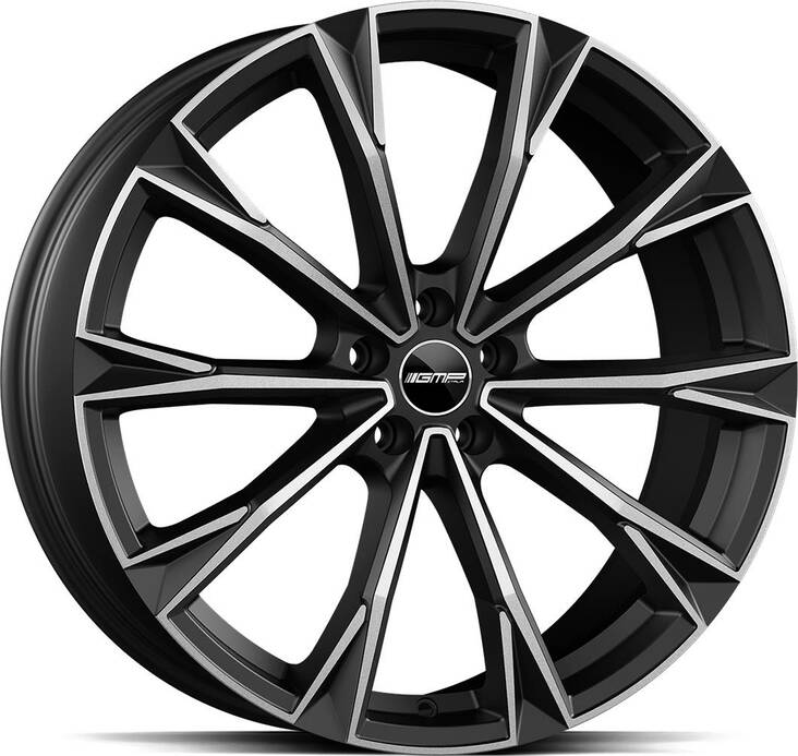 GMP Totale Black Diam 11,5x23 5/120 ET42 CB66.6 60° - Alumiinivanteet - 328128 - 1