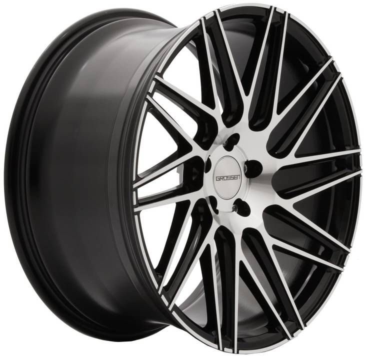 Grossen 8 BlackPolish 8,5x18 5/108 ET45 CB73,1 60° - Alumiinivanteet - 216468 - 1