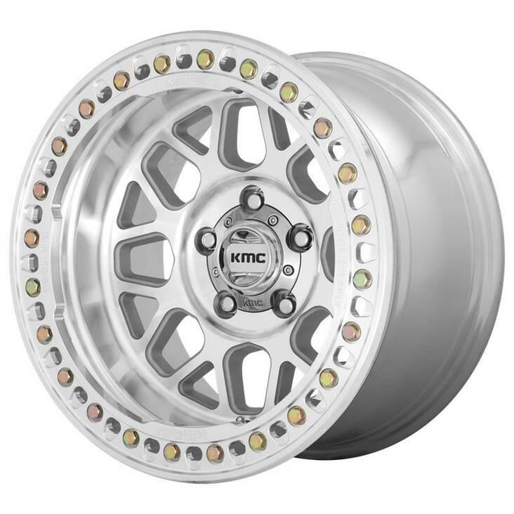 KM235 Machined 10x20 8/165,1 ET-48 CB125.5 60° - Alumiinivanteet - 258038 - 1