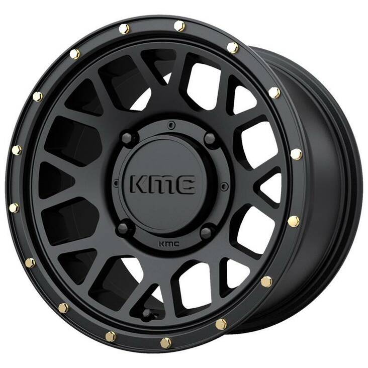 KS135 Satin Black 7x14 4/137 ET38 CB112.0 60° - Alumiinivanteet - 277078 - 1